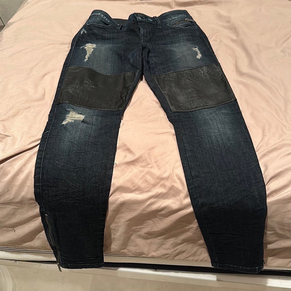 Guess ripped stretch jeans
